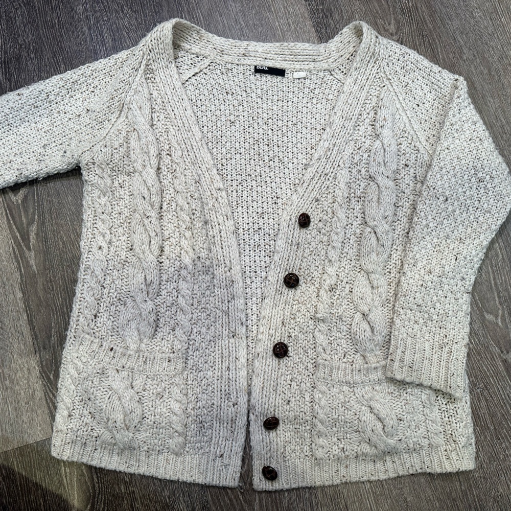 BDG Chunky Knit Oversized Cardigan